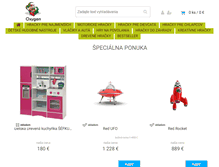 Tablet Screenshot of mojehracky.sk